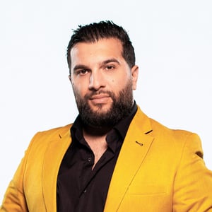 This is the Avatar Image for the Tzanca Uraganul (Romanian manele singer) AI Voice and Text to Speech Generator